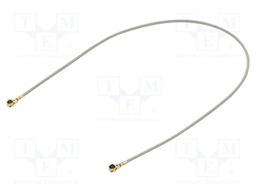 Cable: coaxial; U.FL,both sides; female; angled 90°; female; 0.2m