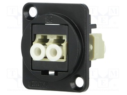 Connector: fiber optic; coupler; multi mode simplex (MM)