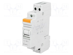 Relay: installation; monostable; NC x2; Ucoil: 12VAC; Mounting: DIN
