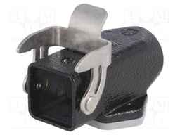 Enclosure: for HDC connectors; Han M; size 24B; with latch; side