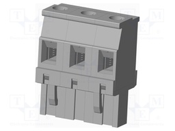 Connector: pluggable terminal block; plug; female; angled 90°