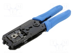 Tool: for RJ plug crimping; Type: shielded; Cat: 6a; 5.5÷6mm
