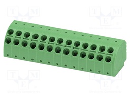 PCB connector, nominal cross section: 2.5 mm?, color: green,