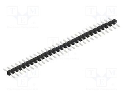 Connector: pin strips; pin header; male; PIN: 29; 2.54mm; SMT; 1x29