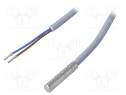 Sensor: temperature; NTC; Temp: -50÷80°C; 10kΩ; Body dim: Ø6x28mm