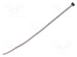 Ribbon cable with IDC connectors; Tape ph: 0.64mm; 203.2mm