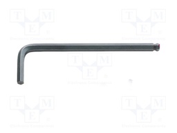 Wrench: hex key; spherical; HEX 1.5mm; Overall len: 79mm