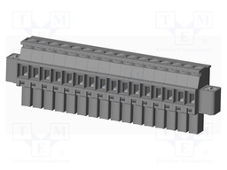 Connector: pluggable terminal block; plug; female; angled 90°
