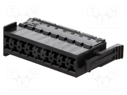 Connector: wire-wire; JPT; plug; female; w/o contacts; PIN: 18