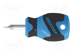 Screwdriver: standard; slot; 5.5x1mm; short; Blade length: 25mm