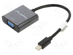 Adapter; DisplayPort 1.2; DisplayPort mini plug,VGA female
