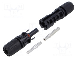 Connector: solar; male + female; 2.5÷10mm2; socket,plug; -40÷85°C
