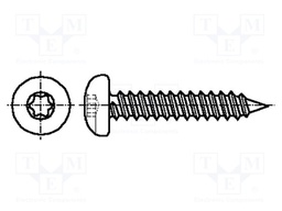 Screw; for wood