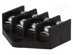 Terminal block; screw terminal; ways: 4; 4mm2; terminals: 8; 400V