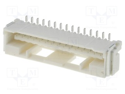 Socket; wire-board; male; CLIK-Mate; 1.5mm; PIN: 15; SMT; 2A; tinned