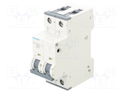 Circuit breaker; 230/400VAC; Inom: 80A; Poles: 2; DIN; Charact: B