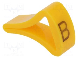 Markers for cables and wires; Label symbol: B; 6÷10.5mm; H: 16mm