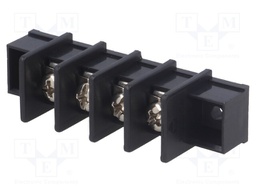 PCB terminal block; straight; 9.5mm; ways: 4; THT,screw terminal