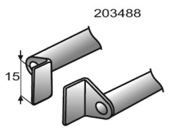 Tip; flat; 15mm; for XY-LF1680 station