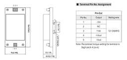 Converter: DC/DC; 45W; Uin: 150÷1500V; Uout: 24VDC; Iout: 1.87A; 310g