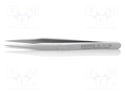Tweezers; 80mm; for precision works; Blades: straight