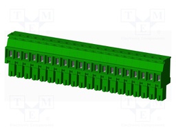 Connector: pluggable terminal block; plug; female; angled 90°
