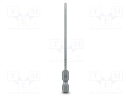 Screwdriver bit; Allen hex key; HEX 2mm; Overall len: 89mm