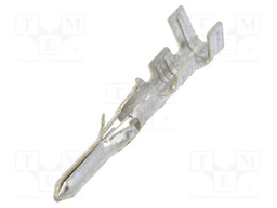 Contact; male; 24AWG÷18AWG; Standard .062"; tinned; bulk; 3.68mm