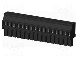 Connector: pluggable terminal block; plug; female; angled 90°