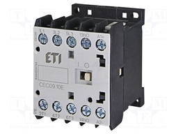 Contactor: 3-pole; NO x3; Auxiliary contacts: NO; 110VAC; 20A; CEC