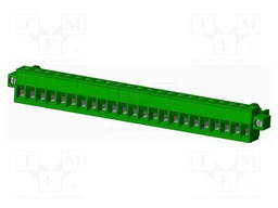 Connector: pluggable terminal block; plug; female; straight; 12A