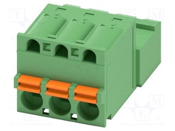 PCB connector, nominal cross section: 2.5 mm?, color: green,