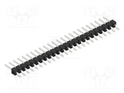 Connector: pin strips; pin header; male; PIN: 24; 2.54mm; SMT; 1x24