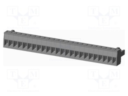 Connector: pluggable terminal block; plug; female; straight; grey