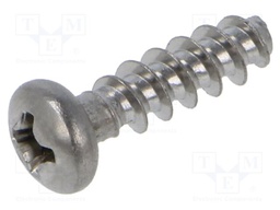 Screw; 4x14; Head: button; Phillips; PH2; A2 stainless steel