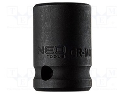 Socket; 6-angles,impact; HEX 22mm; 1/2"; Socket bit length: 38mm