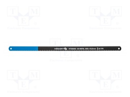 Hacksaw blade; tinware,metal; 300mm; 24teeth/inch; 2pcs.