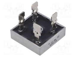 Single-phase bridge rectifier; Urmax:800V; If:25A; Ifsm:400A
