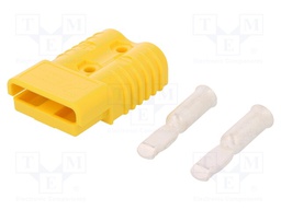 Plug; wire-wire; SB175; hermaphrodite; PIN: 2; for cable; crimped