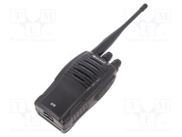 Radiotelephone; Channels:16; 446MHz; 7.4VDC; Range:2km; 16h