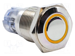Switch: vandal resistant; Pos: 2; DPDT; 2A/48VDC; IP40; ON-(ON)