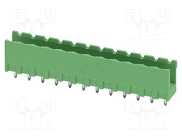 PCB headers, nominal cross section: 2.5 mm?, color: green, n