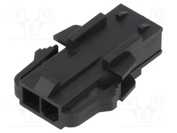 Connector: wire-board; Colour: black; plug; male; -40÷105°C; PIN: 2