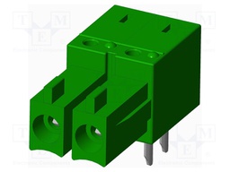 Connector: pluggable terminal block; socket; female; angled 90°