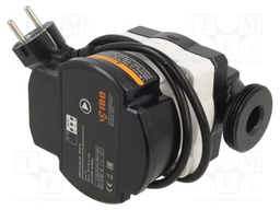Type of pump: circulator; AMG; 230VAC; IP44; Temp: 0÷40°C; 95%; 50Hz