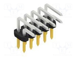 Connector: pin strips; pin header; male; PIN: 10; 2mm; THT; 2x5; 100V