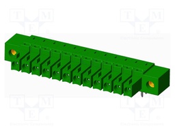 Connector: pluggable terminal block; socket; female; angled 90°