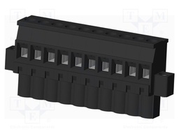 Connector: pluggable terminal block; plug; female; angled 90°