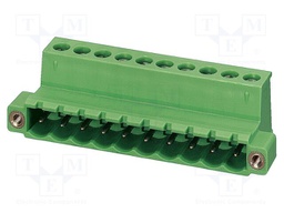 Pluggable terminal block; 5.08mm; ways: 12; straight; plug; male