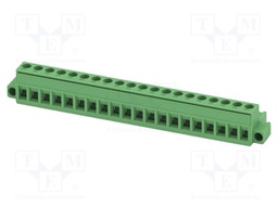 PCB connector, nominal cross section: 2.5 mm?, color: green,